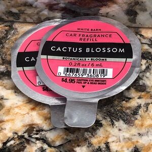Set of 2 Bath and Body Works Cactus Blossom Car Refill Bundle